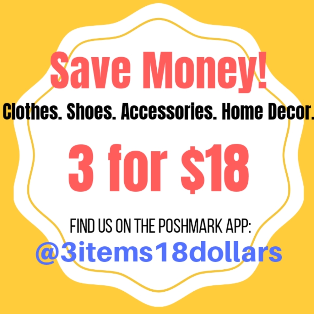 Bundle any 3 for $18